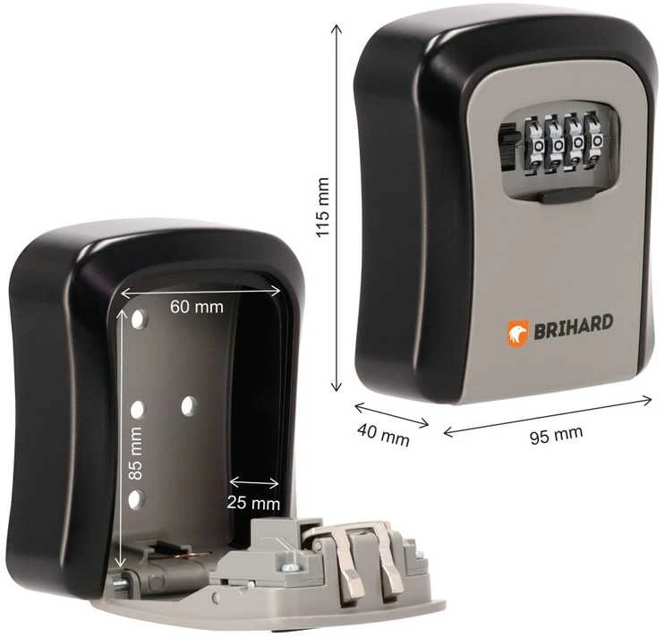 Brihard Key Lock Box Outdoor