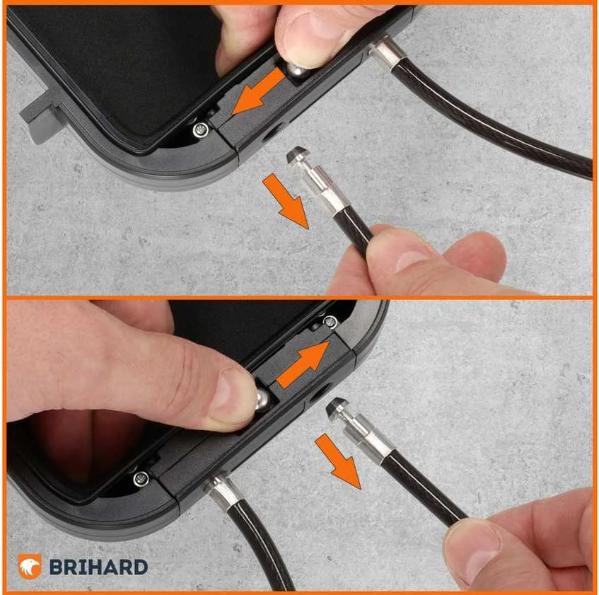 Brihard Travel Atsparus vandeniui Case