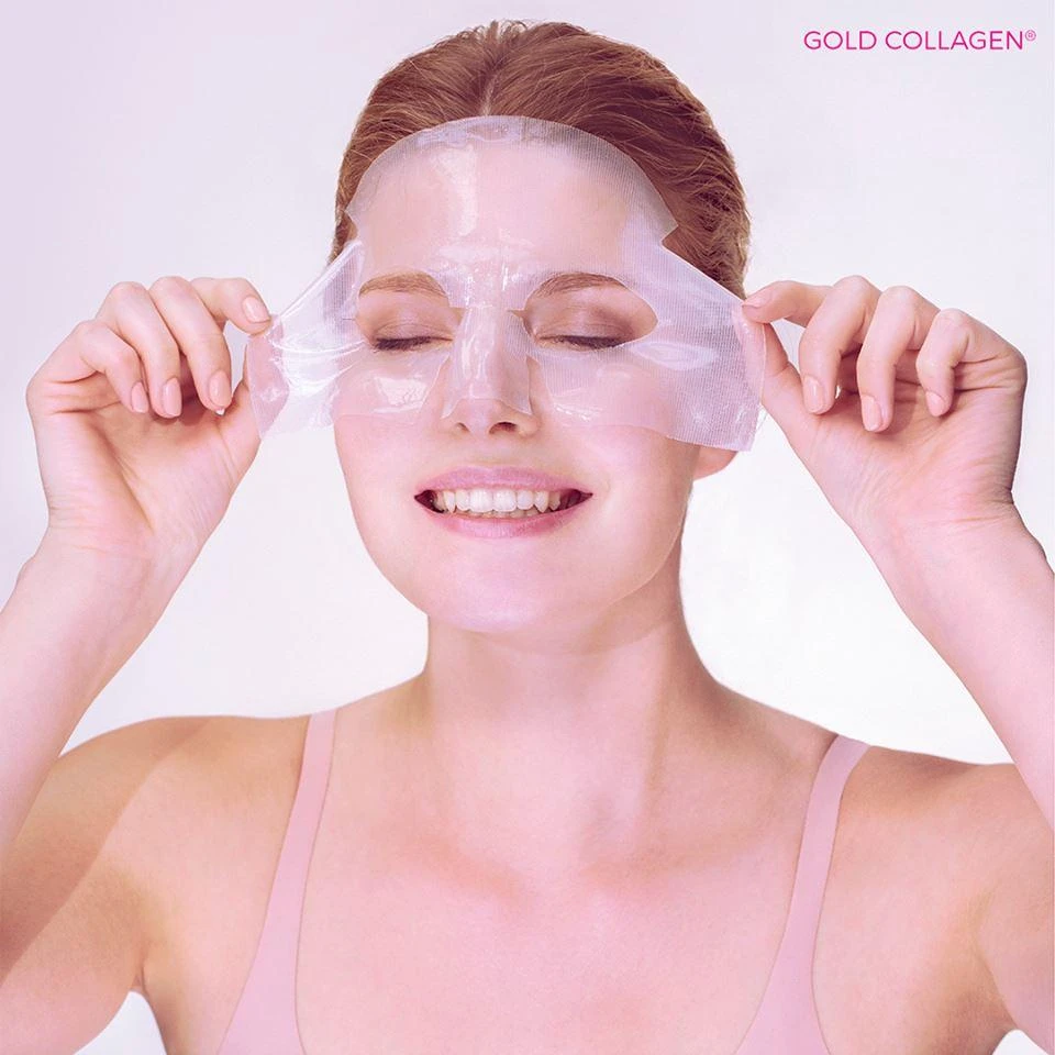Hidrogelio veido kaukė Gold Collagen Hydrogel mask