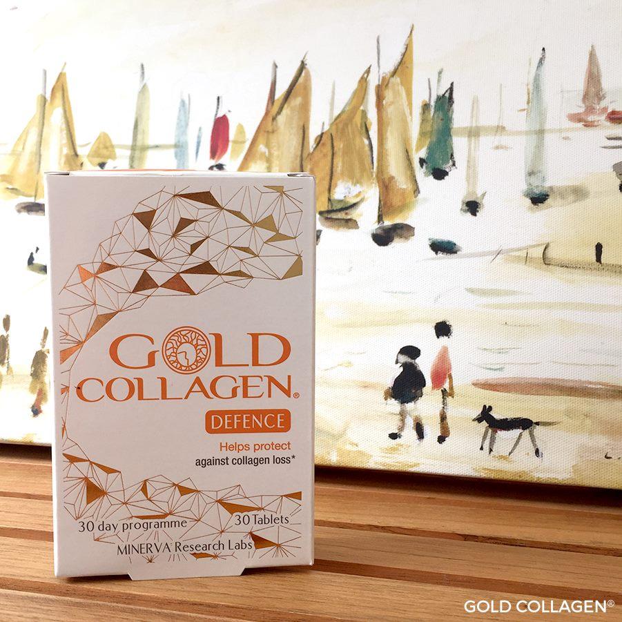 Maisto papildas Gold Collagen DEFENCE