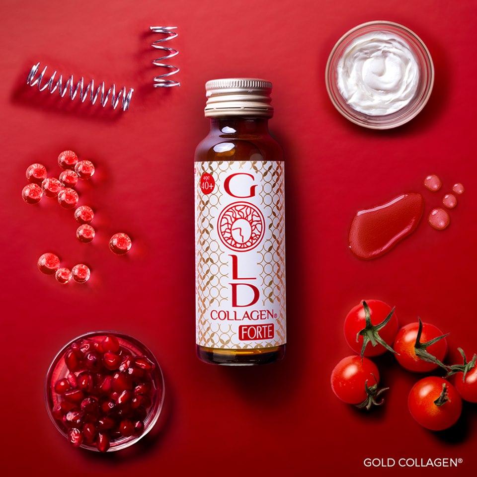 Maisto papildas Gold Collagen FORTE