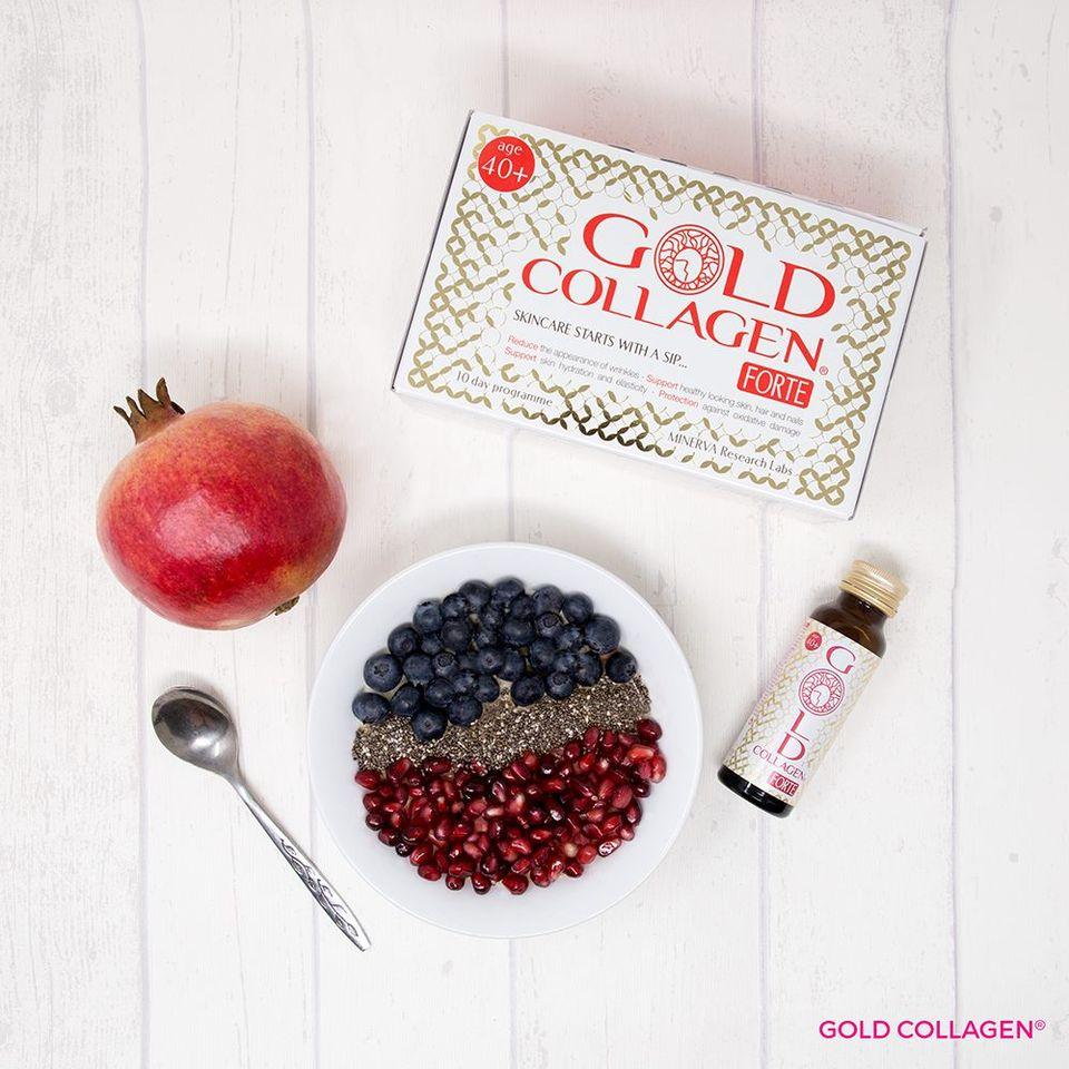 Maisto papildas Gold Collagen FORTE