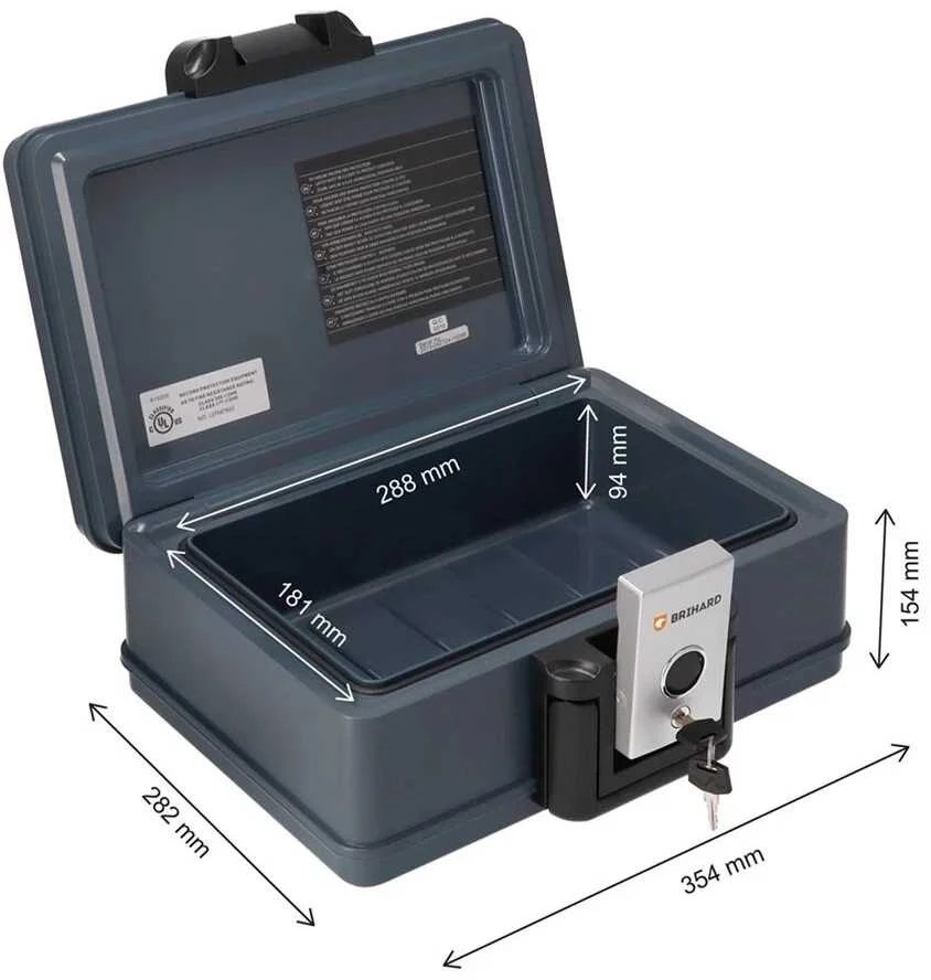 Seifas Brihard Portable Fire Chest 2013 A5 K