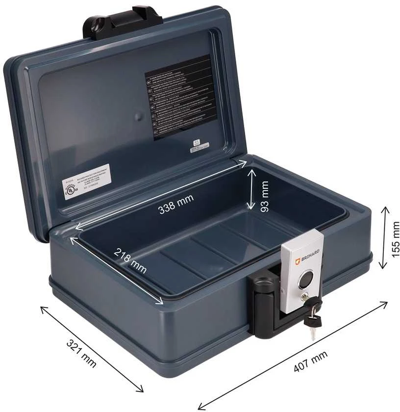 Seifas Brihard Portable Fire Chest 2017 A4 K