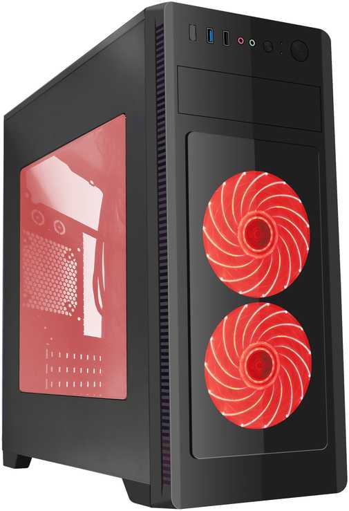 Stacionarus kompiuteris AMD Gaming PCG028 | Ryzen 5 5600G | RX 6600XT l 16GB RAM | 2TB SSD | NO OS + DOVANA