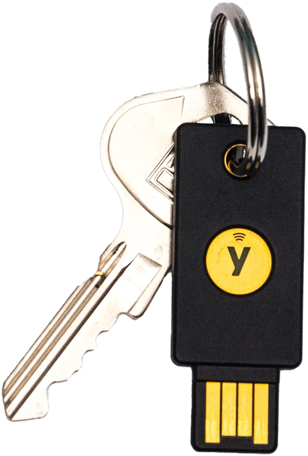 „Yubico NFC“ saugos raktas