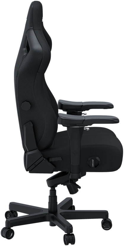Žaidimų kėdė AndaSeat Kaiser 4 XL, juodos spalvos, medžiaga: audinys