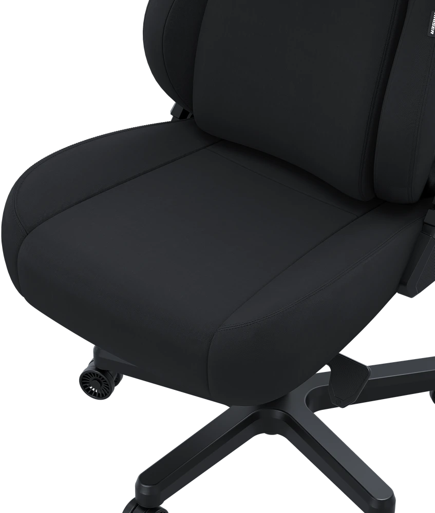 Žaidimų kėdė AndaSeat Kaiser 4 XL, juodos spalvos, medžiaga: audinys