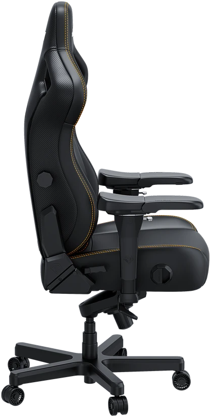 Žaidimų kėdė AndaSeat Kaiser 4 XL, juodos spalvos, medžiaga: eko oda