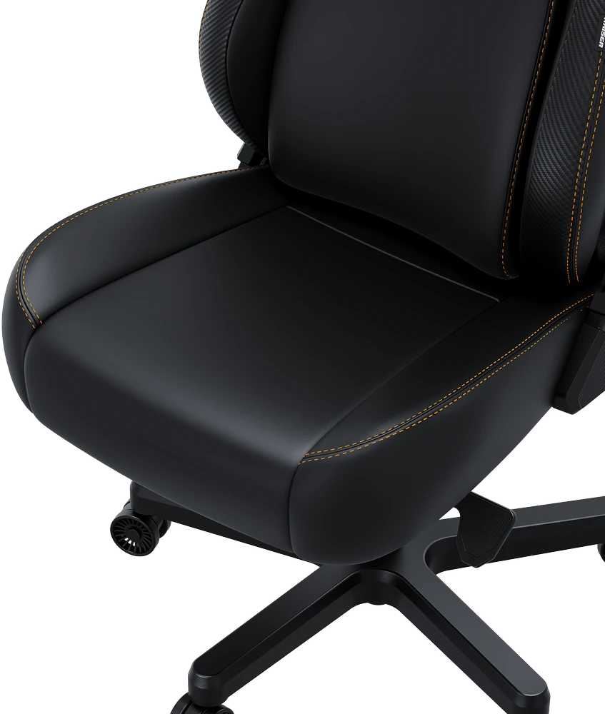 Žaidimų kėdė AndaSeat Kaiser 4 XL, juodos spalvos, medžiaga: eko oda