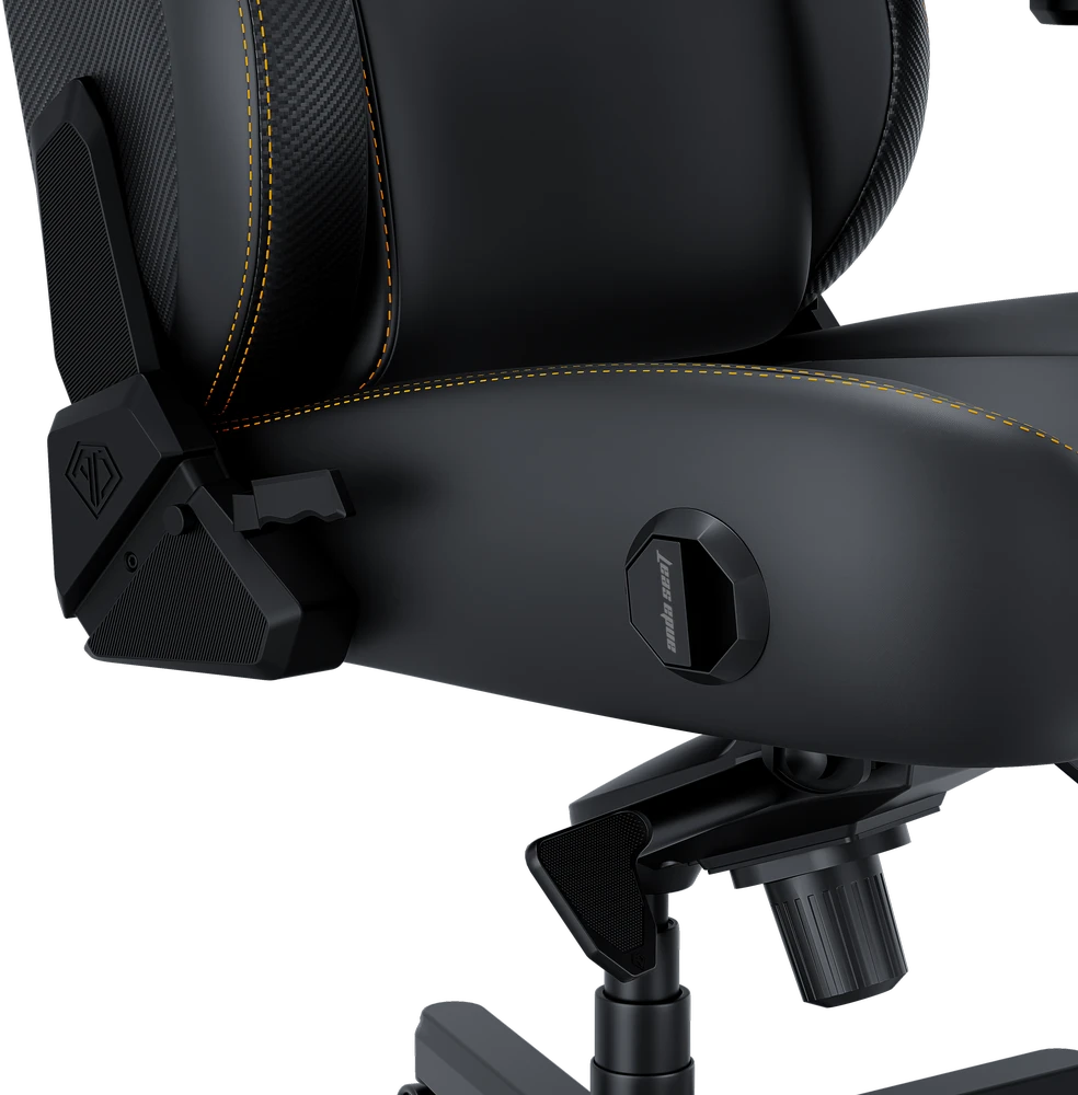 Žaidimų kėdė AndaSeat Kaiser 4 XL, juodos spalvos, medžiaga: eko oda