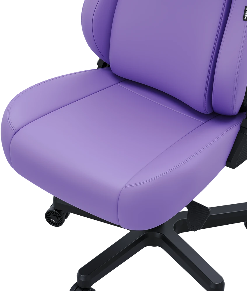 Žaidimų kėdė AndaSeat Kaiser 4 XL, violetinės spalvos, medžiaga: eko oda