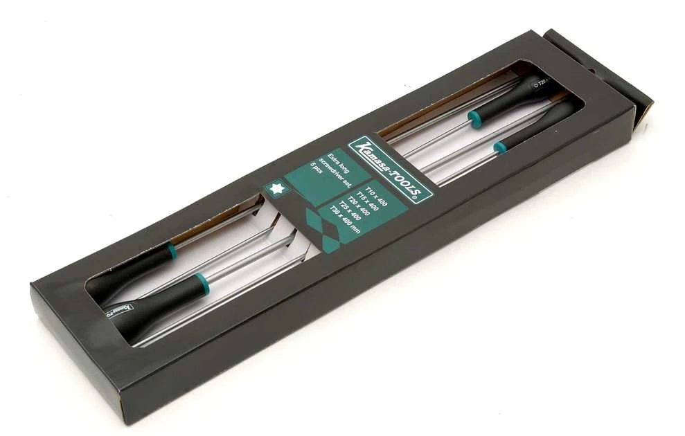 Kamasa Tools Ypač ilgų atsuktuvų Torx rinkinys 5 dalių