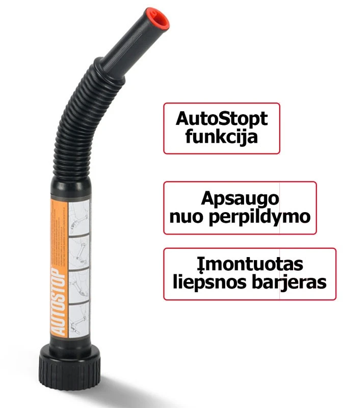 Neverstop Kanistras kurui plastikinis 20l.