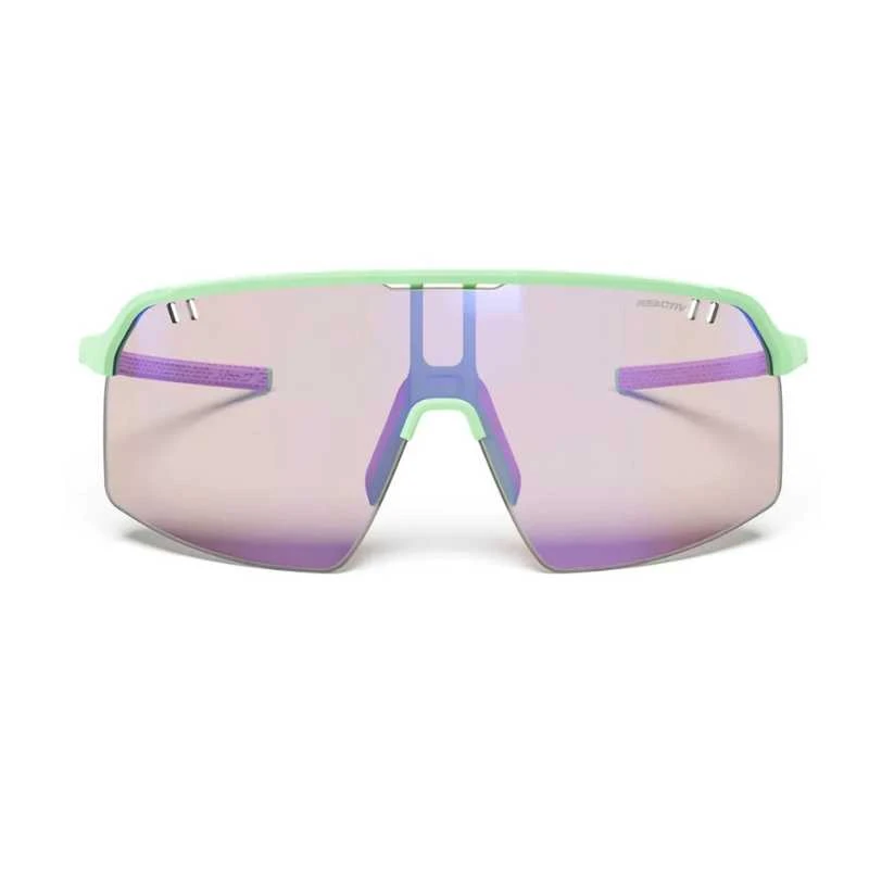 Julbo Intensity RPHCB – žali sportiniai akiniai su purpuriniais lęšiais