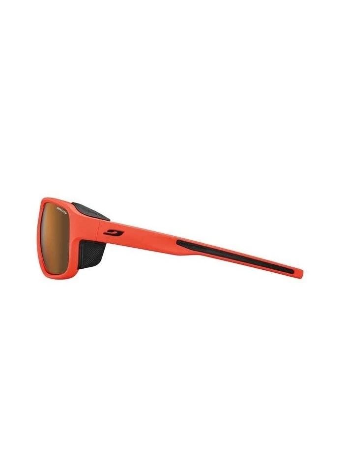 Julbo Montebianco akiniai – oranžinis šoninis profilis