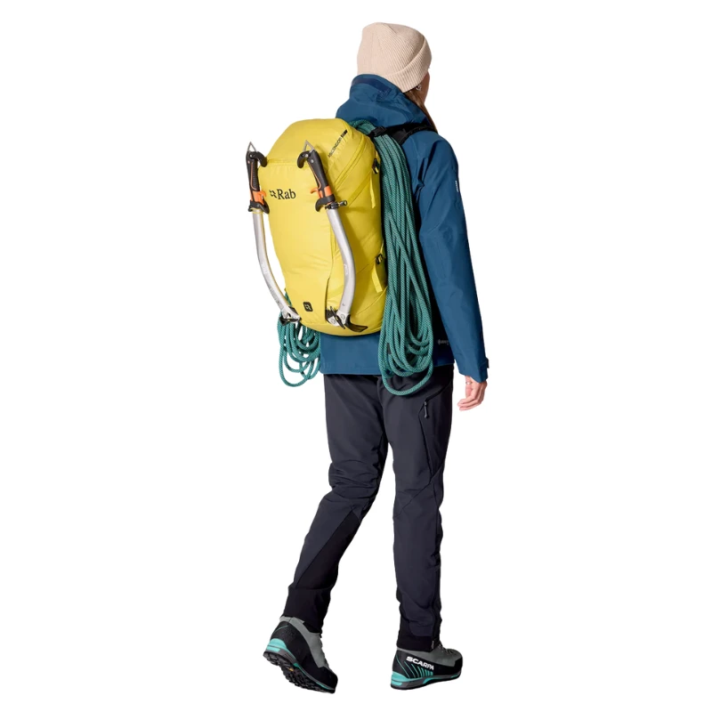 Alpinistinė kuprinė Rab Ascendor 35 - M/L - turmeric- clay