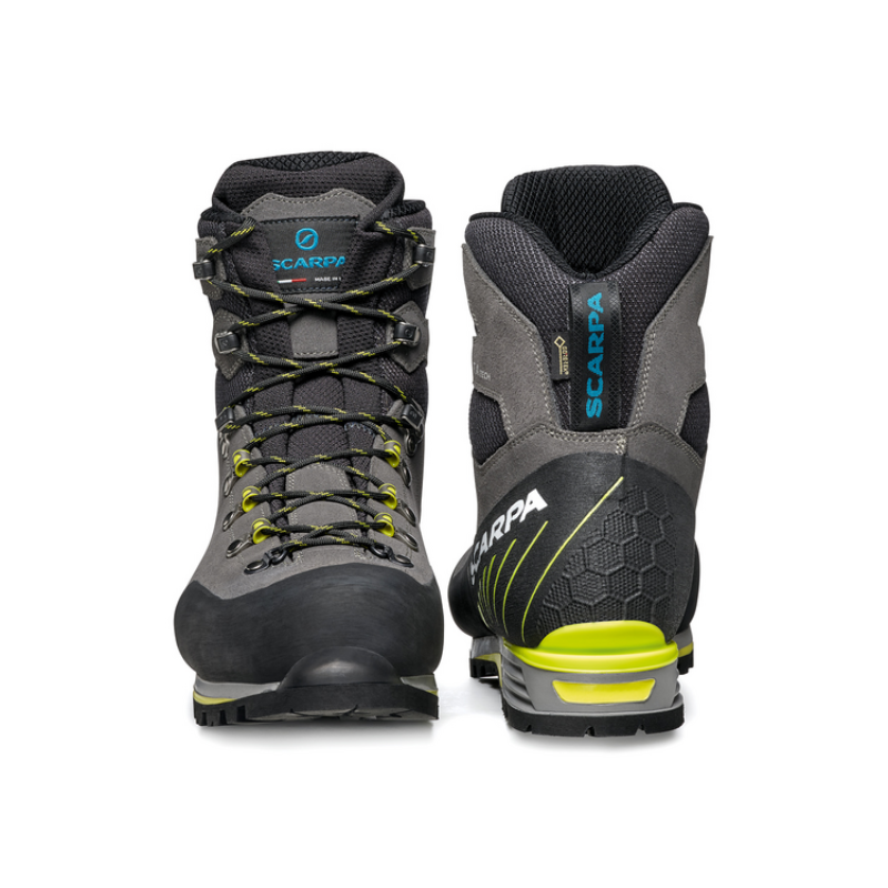 Alpinistiniai batai Scarpa Manta Tech GTX - 44 - Pilka su geltona (Titanium Lime)