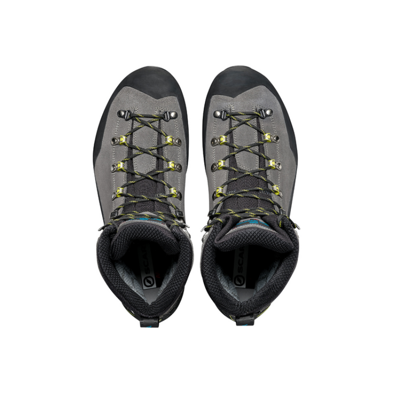Alpinistiniai batai Scarpa Manta Tech GTX - 44 - Pilka su geltona (Titanium Lime)