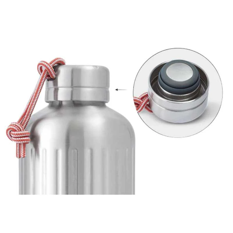 Black Blum Juodas Blum Termo gertuvė Juodas and Blum Bam Explorer Insulated Bottle - Žalia