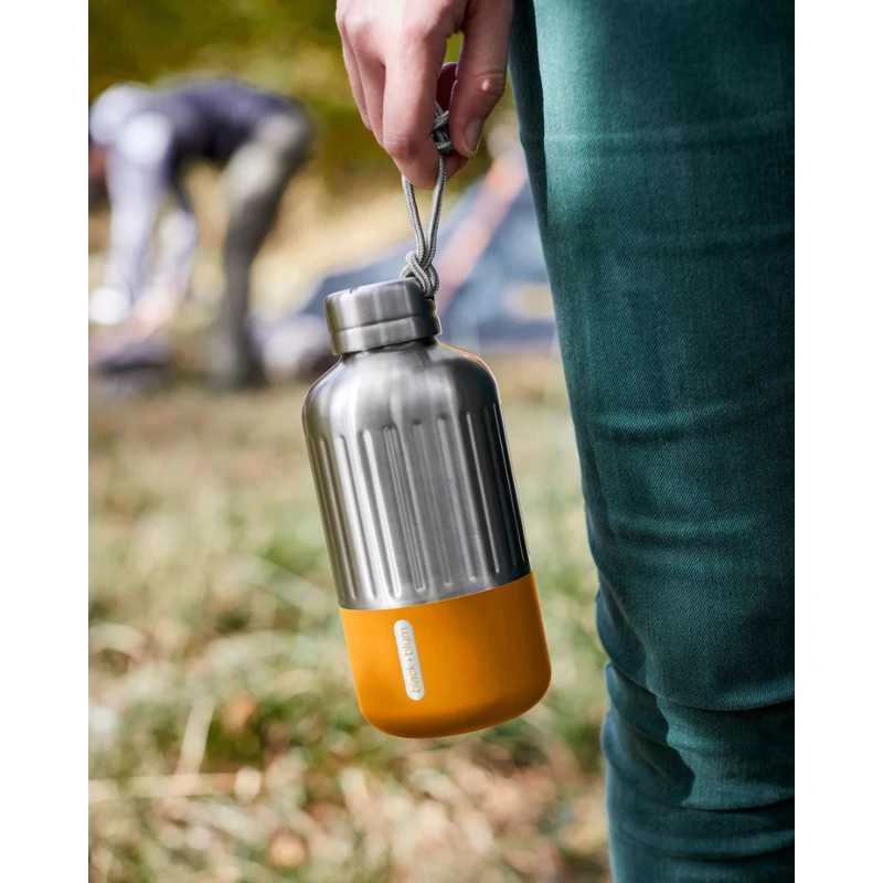 Black Blum Juodas Blum Termo gertuvė Juodas and Blum Bam Explorer Insulated Bottle - Žalia
