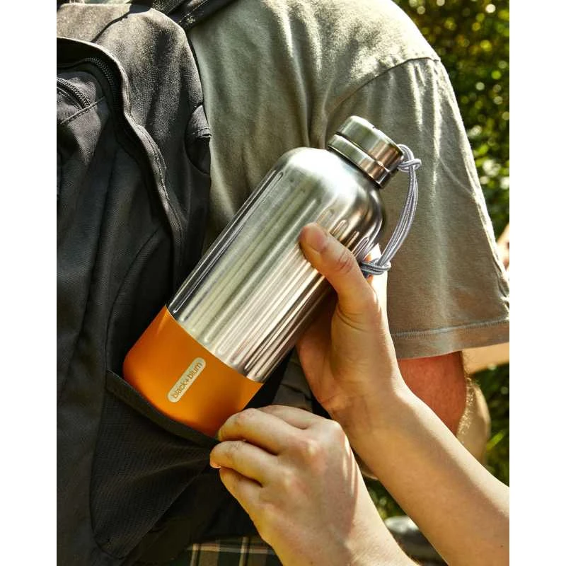 Black Blum Juodas Blum Termo gertuvė Juodas and Blum Bam Explorer Insulated Bottle - Žalia