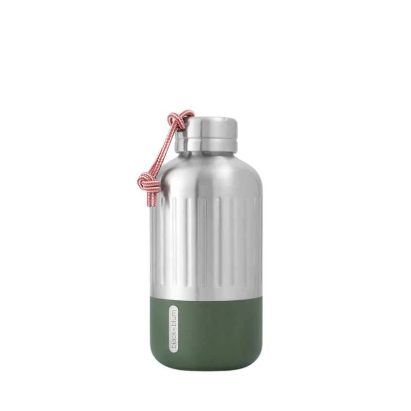 Black Blum Juodas Blum Termo gertuvė Juodas and Blum Bam Explorer Insulated Bottle - Žalia
