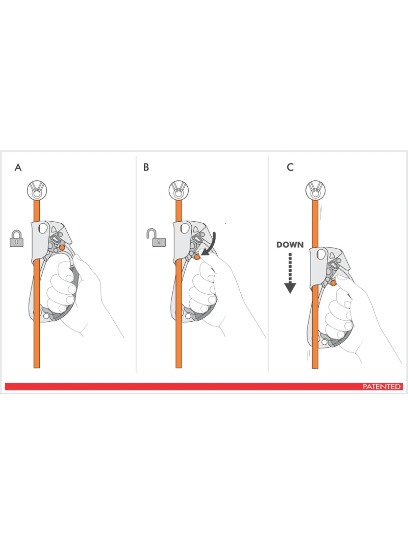 Climbing Technology Laipiojimo technika Kilimo įtaisas CT Quick Up PLUS - Kairėje