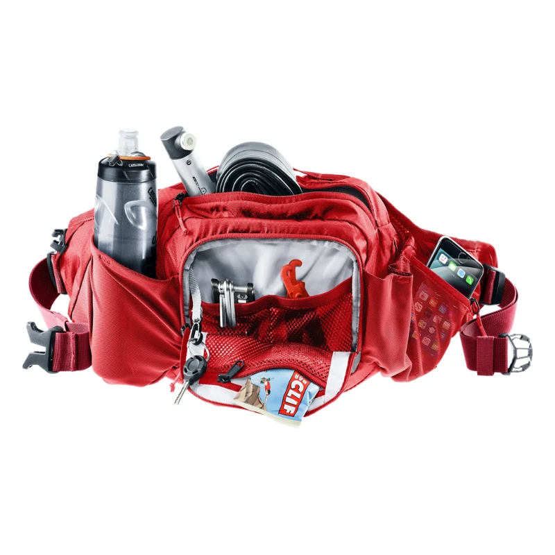 Deuter Pulse 5 l inkstų krepšys ant klubų Raudona