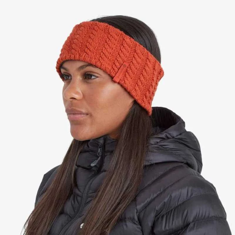 Galvos juosta MONTANE WINDJAMMER HEADBAND - Raudona