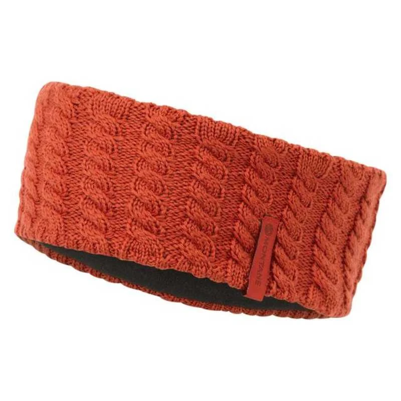 Galvos juosta MONTANE WINDJAMMER HEADBAND - Raudona