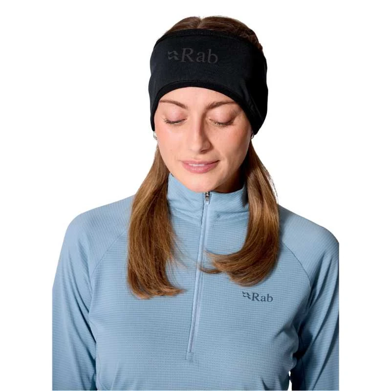 Rab Windstopper galvos juosta juoda