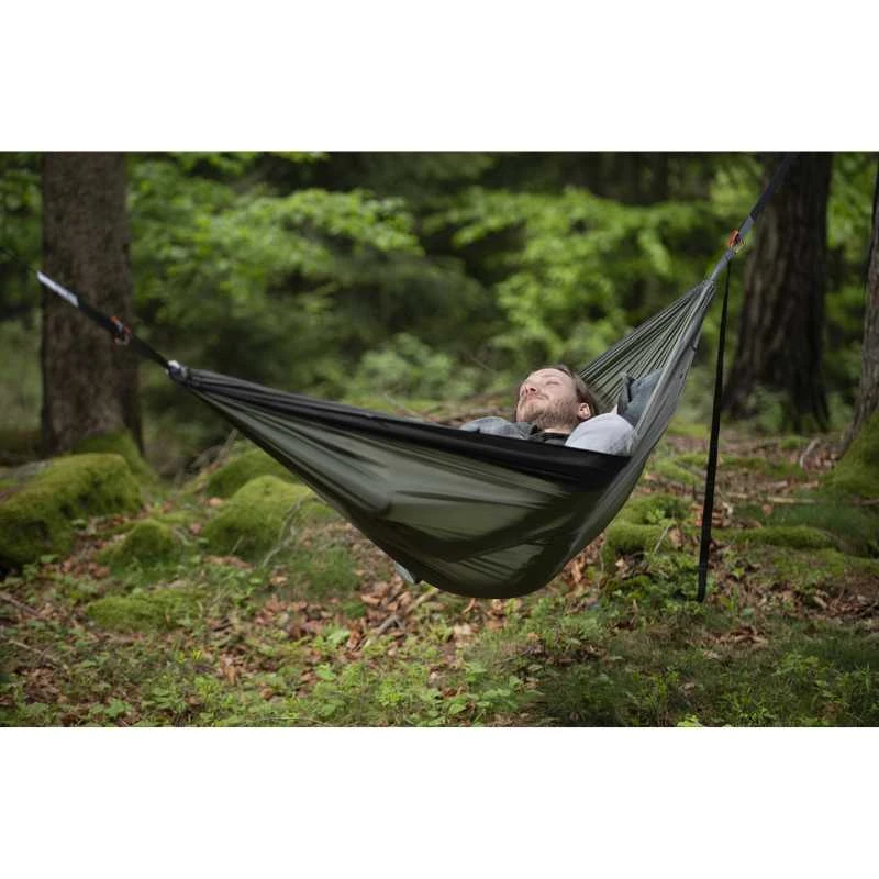 Hamakas Cocoon Travel Hammock Double Size - Geltona