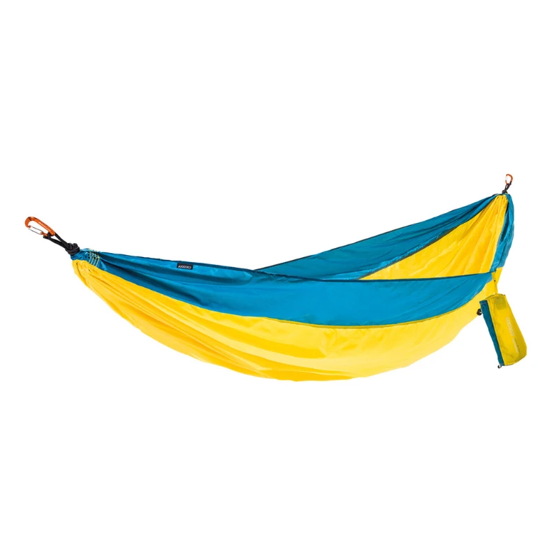 Hamakas Cocoon Travel Hammock Double Size - Geltona