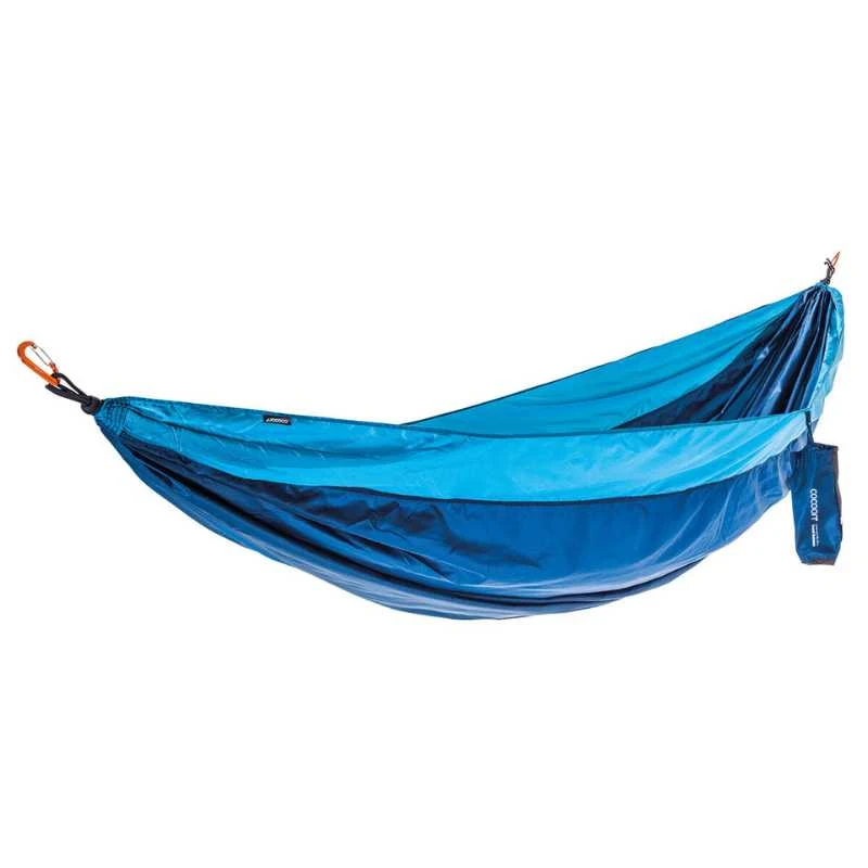 „Hamakas Cocoon“ kelioninis hamakų komplektas, dvigubas dydis – Chaki (chaki spalvos)