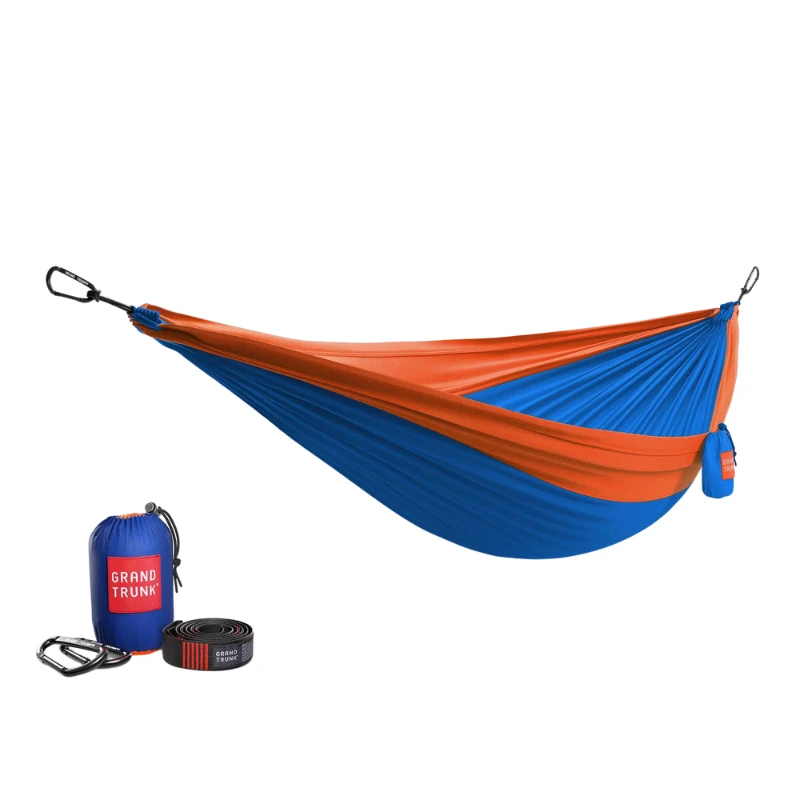 Hamakas GRAND TRUNK Double Hammock su diržu – tamsiai rausva (deep heather)