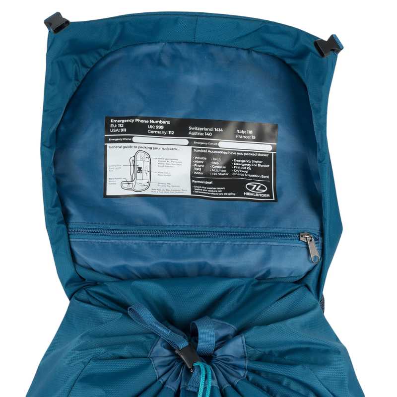 Highlander Turistinė kuprinė Ben Nevis, Men 52L - Mėlyna
