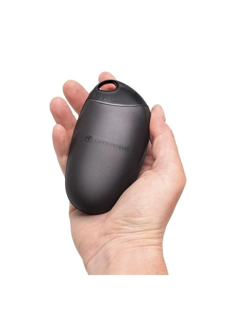 Įkraunamas rankų šildytuvas su įkroviklio funkcija Lifesystems Rechargeable Hand Warmer - Juoda