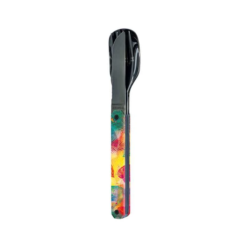 Įrankių rinkinys Akinod Straight Cutlery 12H34 - Pilka