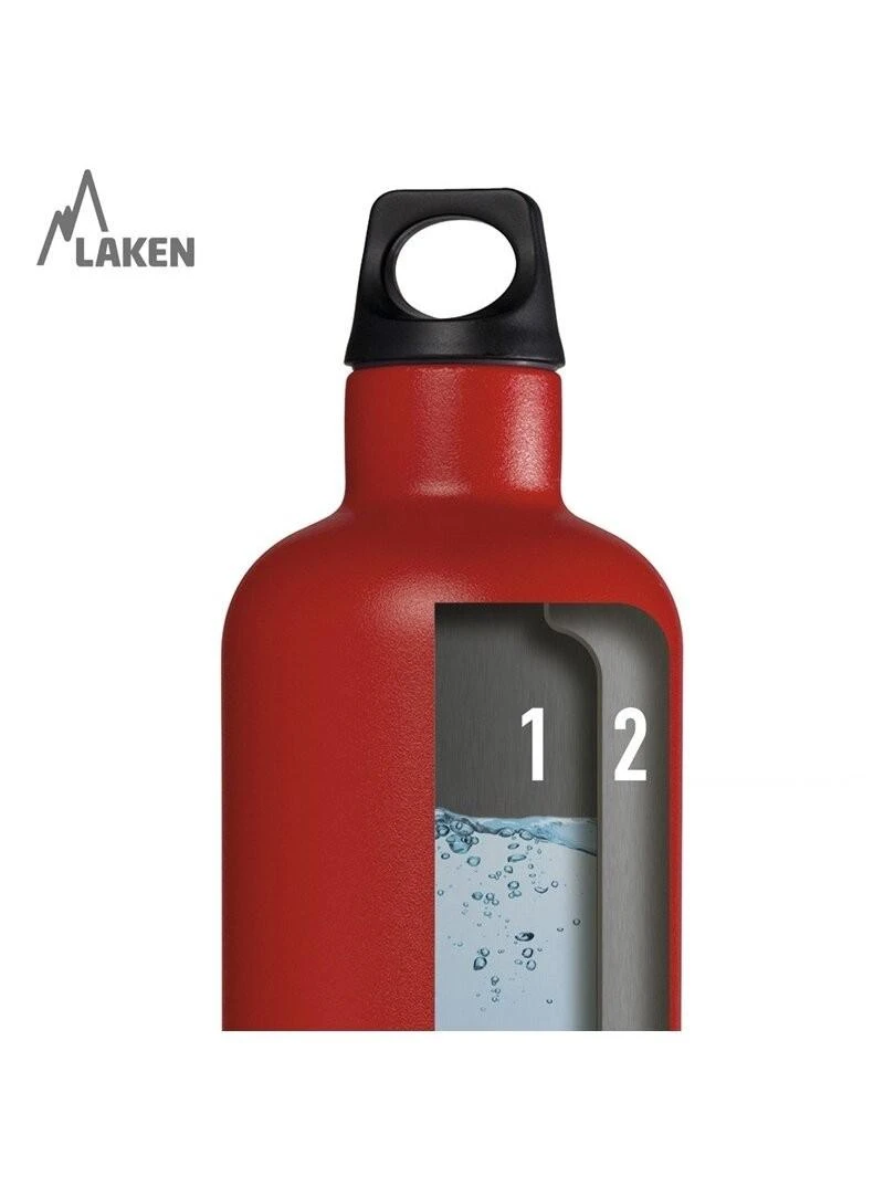 Termo gertuvė Laken Thermo Futura 0,75 l - Juoda