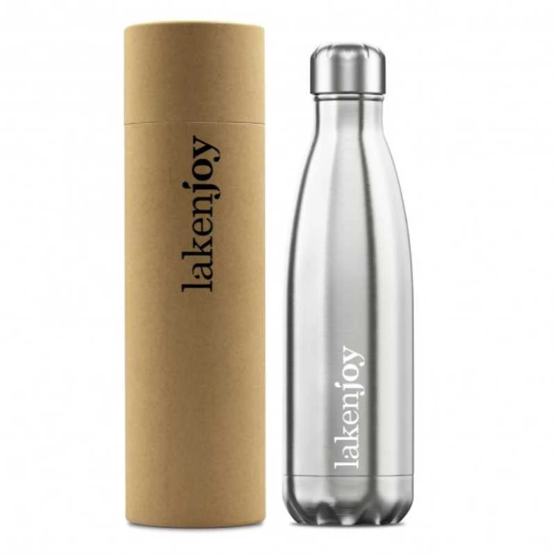 Įvairių spalvų termo gertuvė LakenJoy Thermo Bottle 0,5 l - Mėlyna