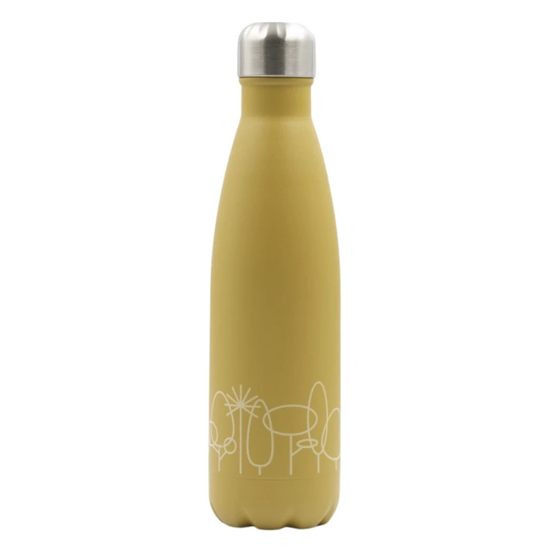 Įvairių spalvų termo gertuvė LakenJoy Thermo Bottle 0,5 l - Juoda
