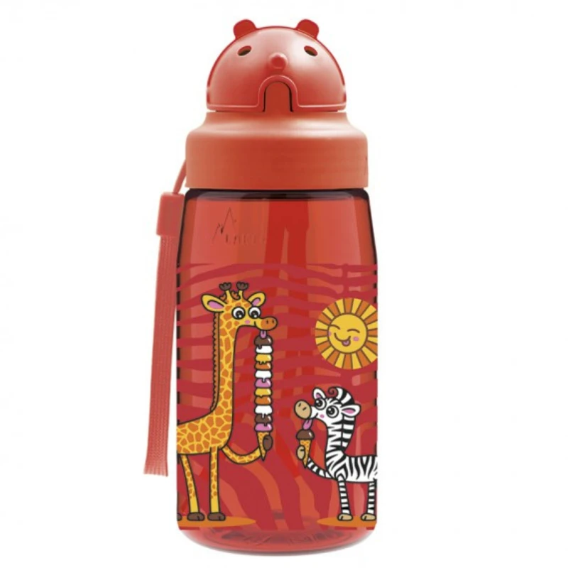 Įvairių spalvų vaikiška gertuvė Laken TRITAN Bottle 0,45 L. OBY Cap - Rožinė