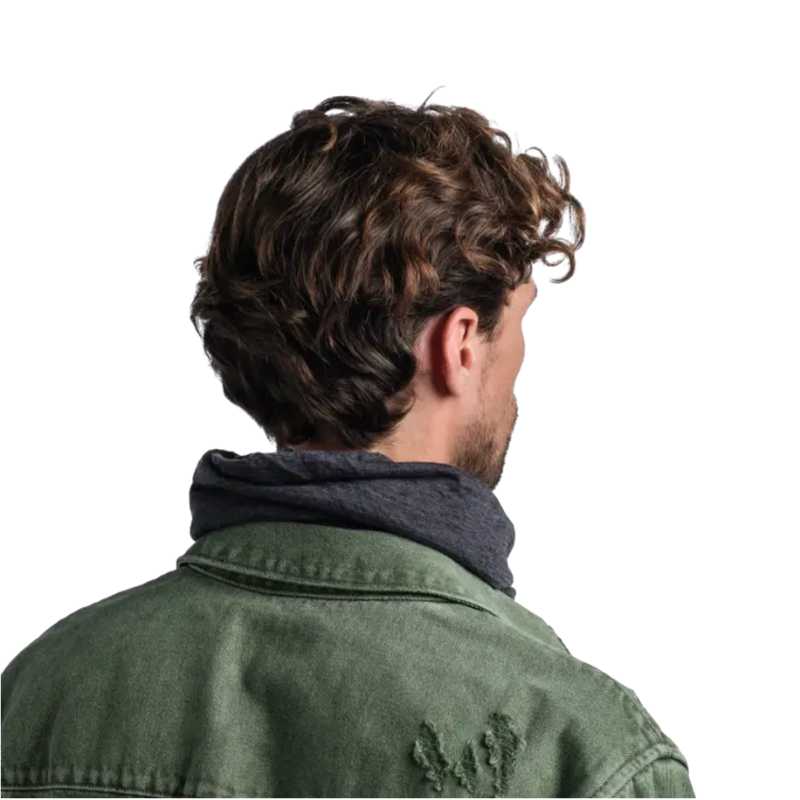 Kaklaskarė BUFF Lightweight Merino Wool Solid Pilkas