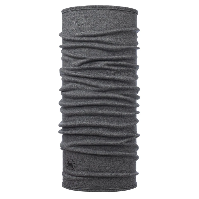 Kaklaskarė BUFF Midweight Merino Wool Light Pilkas Melange