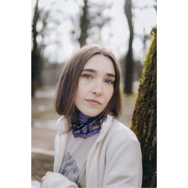 Kaklaskarė Turbat Scarf Forest Eyes