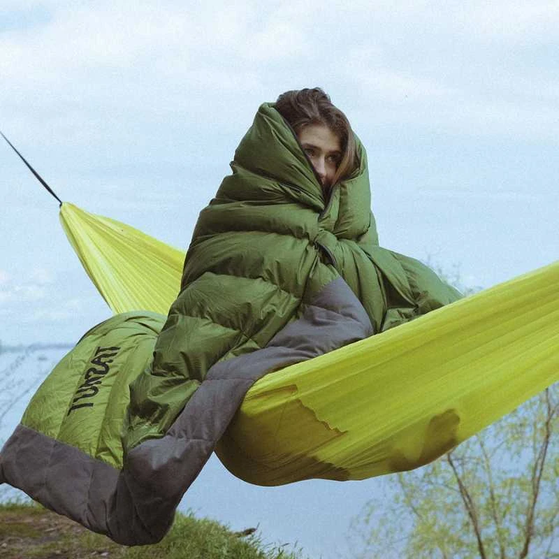 Kelioninė antklodė Down Blanket Turbat Bakota - Žalia