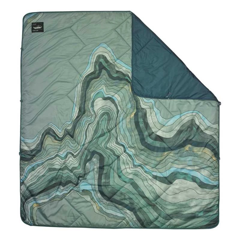 Thermarest Kelioninė antklodė Therm-a-Rest Argo Blanket - Pilka su kalnais
