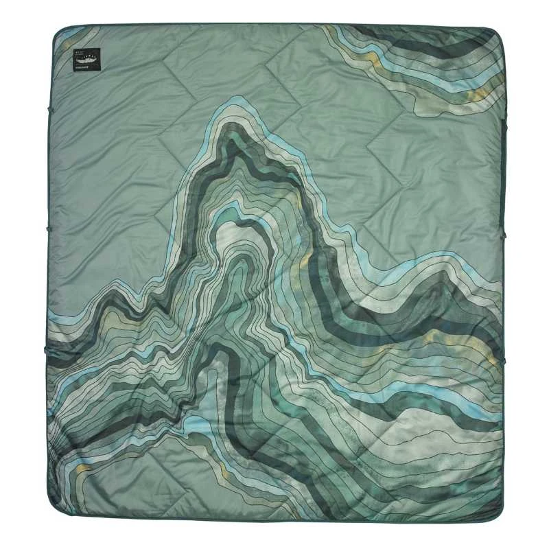 Thermarest Kelioninė antklodė Therm-a-Rest Argo Blanket - Pilka su kalnais