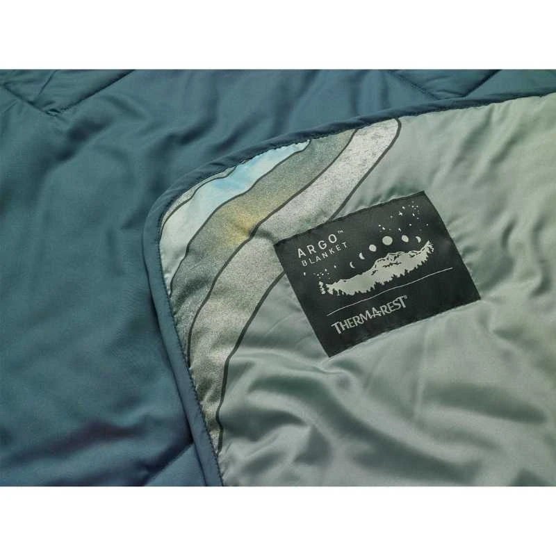 Thermarest Kelioninė antklodė Therm-a-Rest Argo Blanket - Pilka su kalnais
